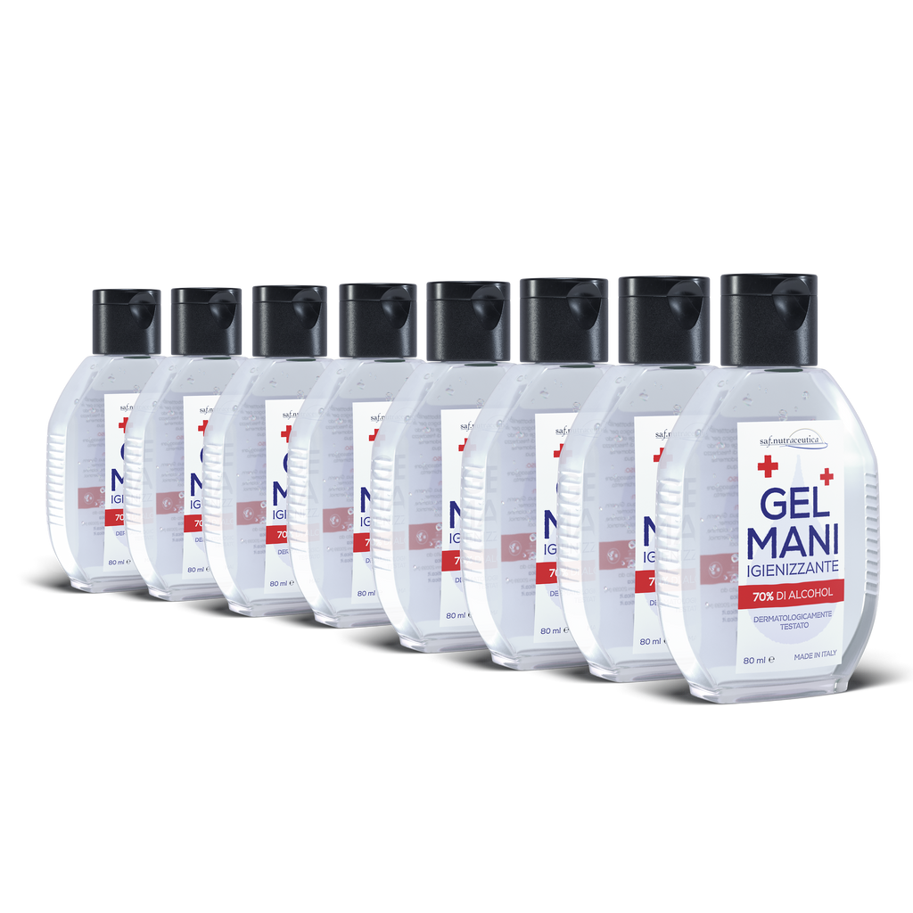 Gel mani igienizzante - 80ml – Saf.Nutraceutica